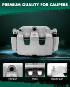 SCITOO Front Disc Brake Caliper With Bracket 18B5055 Compatible For Chrysler For Aspen 07-09,For Dodge For Durango 07-09(Just Fit Front Right),For Dodge For Ram 1500/Dakota 09-10(Just Fit Front Left)