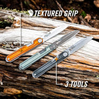 Gerber Gear Armbar Slim Cut Pocket Knife EDC Multitool with Blade, Scissors, and Bottle Opener for Camping, Onyx