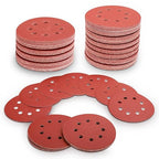 100 PCS 5 Inch Sanding Discs 400 Grit Hook and Loop Adhesive Round Sandpaper for Random Orbital Sander