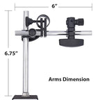Clockwise Tools MGBR-02 Magnetic Base Stand for Digital Dial Indicator Gauge 176lbs Max Pull