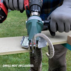 PacTool SS704 Snapper Shear Siding Pro - Siding Cutting Shear - Cordless Drill Attachment - Professional Power Tools