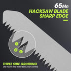 DNA MOTORING 15.5in Hand Pruning Saw, Hand-Held Garden Saw, Straight Blade Waist Saw for Tree Branches Trimming, Gardening, Woodworking, w/Scabbard, TOOLS-00593