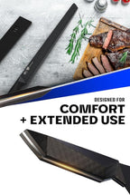Dalstrong Slicing Knife - 12 inch - Shadow Black Series - Black Titanium Nitride Coated - High Carbon - 7CR17MOV-X Vacuum Treated Steel Carving Knife - Sheath - Kitchen Knife Slicer - NSF Certified