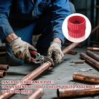 Pipe and Tubing Reamer Inner-Outer Copper Reamer Pipe Deburring Tool Alloy Steel Tubing Chamfer Tool for PVC/Ppr/Copper/Brass/Aluminum Tubes (Red)