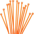XINGO 1000 PCS 4 inch Cable Zip Ties, 18lb Strength, Small Tie Wraps Self-Locking Nylon Zip Ties for Indoor and Outdoor Use (Orange)