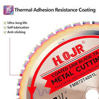 Metal Cutting Circular Saw Blade, Steel and Stainless Steel Cutting, The Cutting Head uses a Special Anti-Heat Sticking Coating with high Finish and Long Life,FMB 7-1/4 inch 48-Tooth 5/8" -TA