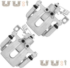 cciyu Rear Left & Right Brake Calipers Assembly w/Bracket 19B6455 19B6454 2011 2012 2013 2014 2015 2016 For Hyundai For Elantra,2013 2014 For Hyundai For Elantra Coupe