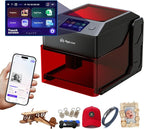 AlgoLaser Laser Engraver Machine: Portable & Smart with 3.5" Touch Screen & AlgoOS System - Hand Drawing/Wireless/SD Card/Offline Engraving - Laser Power 3000mW/Class 1 for Wood, Acrylic, Leather