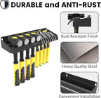 UNITEDPOWER Hammer Holder, Wall Mount Storage Rack Organizer for Workshop, Shed, Garage, Home, Fit Most of Hammer or Small Tools