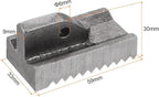 HARFINGTON 36" Pipe Wrench Replacement Part, Carbon Steel, Grey, Flat Head