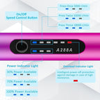 Electric Engraving Pen with Light, Mini DIY Electric Etching Machines with 44 Bits,USB Rechargeable Cordless Rotary Tool,Engraving Pen for Metal, Wood, Glass and Plastic（Gradient Purple）