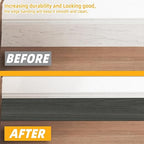 GSCIT Club Dark Walnut Wallpaper, 24 inch X 15ft Self Adhesive Wood Grain Repair Tape Patch for Tables, Chairs, Baseboards, Doors, Windows, Floors, Handicraft DIY.