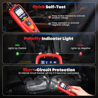 Autel PowerScan Automotive Circuit Tester, Power Circuit Probe Tool, 12-24V Electrical Short Open Breaker Circuit Finder, AC/DC Current Resistance, Duty Cycle, & 20FT Extension Cord, for 99% Cars