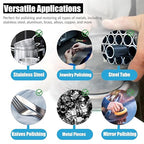 6 PCS Metal Polishing Compound Kit 23Oz Polishing Buffing Compound Bars for Aluminum Stainless Steel Jewelry Polishing