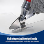 VlOXO Metal Shears Drill Attachment,Sheet Metal Cutter with 360 Degree Pivoting Handle Professional Sheet Metal Tools for Cut Steel, Sheet Metal Cutter Drill Attachment Can Curved and Straight Cutting