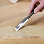 Buck Brothers 120105BC 3/4" Wood Chisel Made in USA, For Paring and Finishing Cuts in Carpentry and Woodworking, Tempered Tool Steel Blade, Mallet-Safe Handle