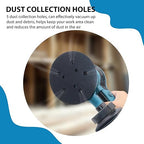 5 Inch Sander Replacement Pad 2 Pack, Competiable with Porter Cable 333 334 Random Orbit Sander, 5 Holes Hook and Loop Sanding Pad