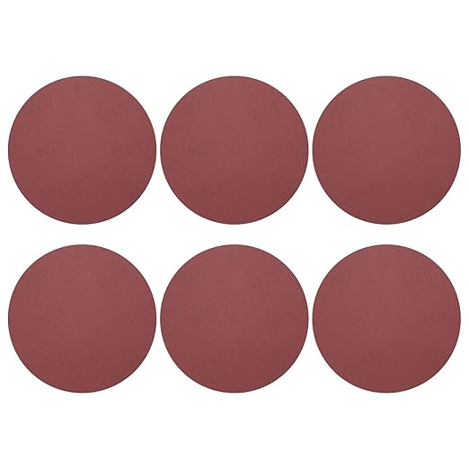 HARFINGTON 15 Pcs 8 Inch Sanding Disc 320 Grit Hook and Loop Sandpaper Random Orbital Sander Pads for Woodworking Automotive Metal Polishing