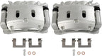 SCITOO 19B3339 19B3338 Front Left & Right Disc Brake Calipers Assembly w/Bracket For INFINITI For QX56/For QX80,For Nissan For Armada/For TITAN