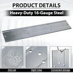 Folding Tool Steel Metal Bending Tool Sheet Metal Bender for HVAC Bending Forming 3/8 and 1 Fold Depths in Ductwork(18 Inch)