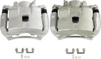 SCITOO Front Brake Calipers With Bracket 18B4906 18B4907 Compatible For Chevrolet For Cobalt 2005-2008,For HHR 2008-2010,For Pontiac For G5 2007-2009,For Pursuit 2006,For Saturn For Ion 2004-2007