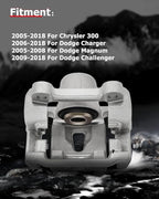 cciyu Rear Right Brake Caliper Assembly w/Bracket 18B4971 For Chrysler For 300,For Dodge For Challenger/For Charger/For Magnum