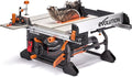 Evolution R10TS 10" Jobsite Table Saw | 15A Powerful Motor | Multi-Material Cutting | 10" TCT Blade | 26” Rip Capacity | 3-3/8” Cut Depth | 0-45º Bevel | Precision Fence | Portable & Heavy-Duty