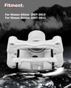 cciyu 19B3308 19B3309 Front Left & Right Brake Calipers With Bracket For Nissan For Altima 2007-2010,For Nissan For Sentra 2007-2010