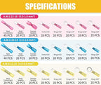 525PCS Heat Shrink Wire Connectors, 22-10 AWG Marine Grade Heat Shrink Butt Connectors, Waterproof Electrical Wire Terminals Kit Insulated Ring Fork Spade Butt Splices for Automotive Boat Truck