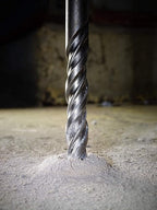 10-Pack SDS Plus 1/4" x 6" Rotary Hammer Drill Bits, Carbide Tipped for Brick, Stone and Concrete