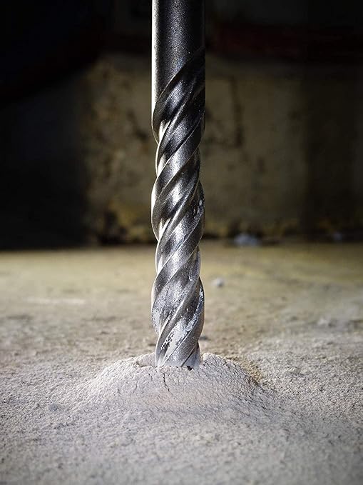 7/8 Inch x 18 Inch SDS Plus Rotary Hammer Drill Bit, Carbide Tipped for Brick, Stone, and Concrete (7/8" x 18")