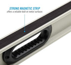 CHANNELLOCK 48-Inch, Professional-Grade Magnetic Aluminum I-Beam Level with 3 Vials, 5100-0048M