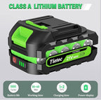 Tietoc Chainsaw 6 Inch Mini Electric Chainsaw Cordless Battery Powered, Hand Held Saw for Wood/Trees Trimming, Tools for Household and Garden, Chain Saw Gift for Men Dad Husband Fathers Gardener 2025