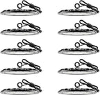 loyal LED High Bay Shop Lights: UFO Dimmable Commercial Lighting 6000K - for Warehouse Garage Workshop Gym with US Plug Cable
