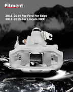 cciyu Rear Left & Right Brake Calipers Assembly w/Bracket 18B5299 18B5298 2011 2012 2013 2014 For Ford For Edge,2011 2012 2013 2014 2015 For Lincoln For MKX