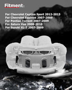 cciyu Front Left & Right Brake Calipers Assembly w/Bracket 18B5056 18B5057 For Chevy For Captiva Sport/For Equinox,For Pontiac For Torrent,For Saturn For Vue,For Suzuki For XL-7