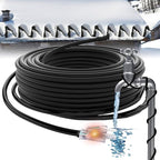 HEATIT JHSF1 Self Regulating Pre-Assembled Heating Cable 12-feet 120V Roof deicing and Pipe freeze Protection