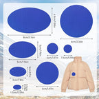 Down Jacket Repair Patches - Highly Effective Repair of Nylon Fabric, Waterproof Self-Adhesive Repair Patch for Down Jackets, Tents, Raincoats, Outdoor Equipment