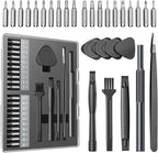AXTH 29in1 Precision Screwdriver Set, [Bearing Steel] Small Repair Kit, PC Accessories, PS5 Cleaning Kit, Tool Sets for Men, Fit MacBook, Computer, Laptop, Watch, PS4, Xbox, Eyeglass, Console More