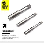 Segomo Tools Metric & SAE 261 Piece HSS Drill Thread Repair Kit & 60 Piece Tap & Die Tool Set Bundle - THREAD261-60MMSAE