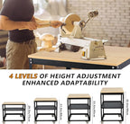 Planer Stand,500 lbs Load Capacity Planer Table with Wheels, Height Adjustable Power Tool Stand, for Most Planers, Saws, Bench-top Machines, Power Tools
