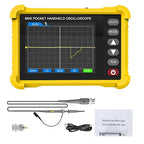 Mini Handheld Oscilloscope Kit,Pocket Portable Oscilloscope 2.5MS/s Sampling Rate,500KHz Bandwidth, 2.8 inch TFT，Type-C,Trigger Function Auto/Nomal/Single