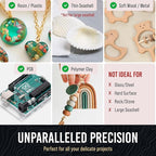 Pin Vise Hand Drill Manual - Jewelry w/Micro Drill Bits (0.8mm-2.5mm) - Rotary Craft Drill for Jewelry Making, Resin, Wood, Plastic, Miniature, Beads, Clay Etc
