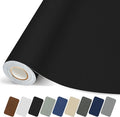 Canvas Repair Patch, 35X79 Inch Strong Sticky Fabric Repair Tape, Self-Adhesive Fabric Patch for Sofas, Tote Bags, Clothing, Car Seats, Furniture (Black, 35X79 Inch)