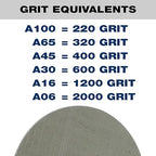 CS Unitec 80989 FIX Disc with Hook & Loop Fasterning, TZ Pyramid, 6" Diameter, A06/2000 Grit, (Pack of 10)