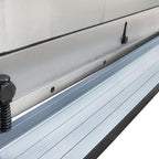 KAKA Industrial Sheet Metal Brake, 30 inch Shear and Slip Roll Combo 3-in-1 | 20-Gauge Capacity Heavy Duty Bending Machine with Back Gauge and Segment Fingers for Metal Fabrication