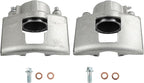 SCITOO 184348 184347 Front Left & Right Brake Calipers Without Bracket For Chevrolet For Express 2500/For Express 3500/For K3500,For Dodge For Ram 2500/For Ram 3500,For GMC For C3500/For K3500