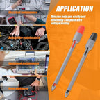 Heavy Duty Wire Piercing Probe Insulation Piercing Clip Set with 4mm Push Banana Plug for Multimeter Test Leads Multi Testers Needle Accessories