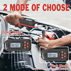 Digital Torque Wrench 3/8 Inch drive(5-99.5 ft-lbs./6.8-135Nm), ±2% Torque Accuracy, Electronic Torque Wrench with Preset Value, Buzzer and LED Notification for Automotive Motorcycle & Bicycle