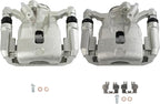 SCITOO 19B7431 19B7430 Rear Left & Right Disc Brake Calipers Assembly w/Bracket For Mazda For CX-5 2016-2023